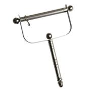 Support D'entraînement pour Perroquet en Acier Inoxydable Argenté | Oiseau et Perroquet, Exercice et Grimpe, Usage Animal, Explorations, Équilibre, Format Portable