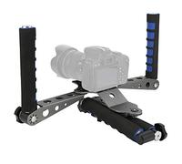 Support D'Épaule pour Caméra, Appareil Photo De Stabilisateurs, Plate-Forme Pliable D'Épaule D'Appareil-Photo De DSLR D'Alliage D'Aluminium