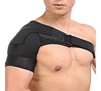 Support d'épaule Stabilité Sangle de Brassard des rotateurs de Pression Manchon de Compression d'épaule pour Les douleurs articulaires Récupération des blessures Sportives Tendinite de