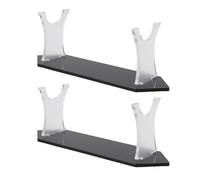 Support d'épée de bureau en acrylique, présentoir transparent pour épées, poignards, baguettes, adapté aux collections individuelles