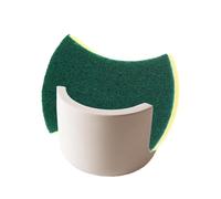 Support d'éponge de cuisine, support d'évier pour éponge | Terre de diatomées à séchage rapide pour brosse à vaisselle - Organisateur d'évier de cuisine robuste pour laine d'acier, garde la cuisine bi