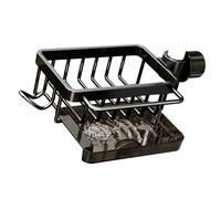 Support d'éponge de robinet - Organisateur de vidange de robinet multi-fonctions, Freucets Organizers Rack | Caddy d'évier d'évier de cuisine en acier inoxydable, support de savon à pr