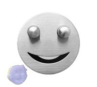 Support d'éponge d'évier - Organisateur de 7,6 x 2 cm en acier inoxydable | Étagère en éponge pour évier de cuisine avec , pour maisons de location d'appartements RV, serpillère, chiffons