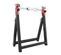 Support d'équilibrage de Roue, équilibreur de Roue de Moto Noir avec Accessoires d'installation pour Garage