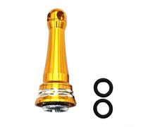 Support d'équilibre de moulinet de pêche pour Daiwa Fuego Tatula Prorex Caldia, pièce de suspension anti-collision en aluminium CNC avec vis de 11,7 mm, violet (doré)