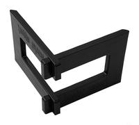 Support d'équilibre pour enfants de 2 à 5 ans - Convient aux vélos de 10 et 12 pouces - Support de pied en PVC avec assemblage minimal (noir)