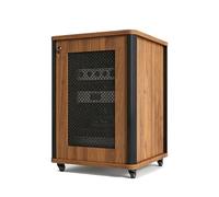 Support d'équipement audiovisuel domestique 16U, avec Ventilation en maille, verrouillable, adapté aux salles de conférence/représentations sur scène,A