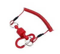 Support d'équipement de pêche - Extension de cordon sécurisée, connecteur de filet magnétique avec bobine robuste et robuste, mécanisme de clip à accès rapide, idéal pour patauger les ruisseaux, kayak