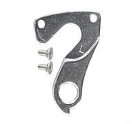 Support Dérailleur pour vtt Argent Léger 30g Précision Support | Alliage aluminium CNC, finition argent, léger 30g, montage pour précis, compatible pour vtt et vélo de route