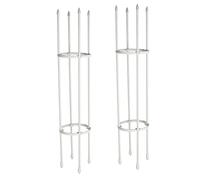 Support d'escalade de vignes, 2 Ensembles de tuyaux en Acier, Cadre d'escalade pour Plantes, Fleurs et légumes, pour Balcon, Jardin et extérieur