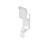 Support d'espagnolette composite blanc pour volet battant - 10,2×2,5×2,2 cm, fabriqué en France