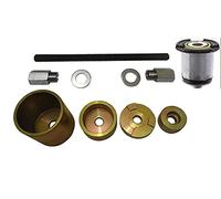 Support d'essie avant, montage et démontage, ensemble de silentblocs caoutchouc-métal, kit d'emboutissage pour Laguna II, Trafic II, Vivaro