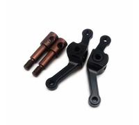 Support d'essieu avant en aluminium noir pour camion Tamiya 1/14 1850L King Hauler Globe Liner 1838LS Ford Aeromax Scania R620 E8 E9