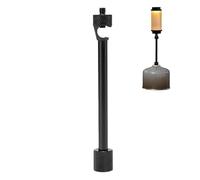 Support Détachable pour Lumière de Camping | Support pour Lanterne de Camping, Portable Pour Activités Extérieures Randonnée Jardin Terrasse Balcon Feu