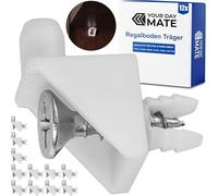 Support d'étagère, 12 pièces, compatible avec les étagères IKEA PAX et KOMPLIMENT, remplacement de 115344, 101558, 106422, 139199, 139200, 10077788, support d'étagère avec chevilles à expansion