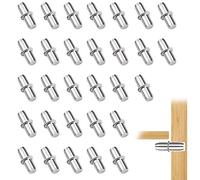 Support D'étagère, 30 Pièces Support De Crémaillère, 5mm Taquet Etagere pour Meubles, Armoires, Supports D'étagères