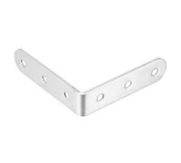 Support D'éTagère Attelle d'angle for étagères en acier inoxydable, 80x80x20mm, Joint forme de L, Joints fixation droit, Support for coffres, 4 pièces