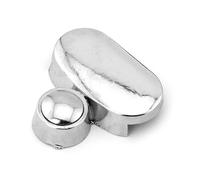 Support d'étagère moderne en alliage de zinc - Installation rapide - Plaque publicitaire - Pince en verre - Lunettes de salle de bain - Fixation fixe - Supports en verre antirouille durables