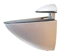 Support d'étagère réglable Select argent 72 x 65mm