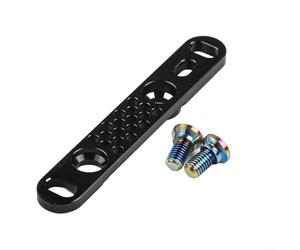 Support d'étrier de frein avant en alliage d'aluminium 7075 | Convertit les rotors de 140 mm en 160 mm, contrôle de freinage précis, compatible avec la fourche avant, installation facile