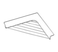 Support d'évier d'angle - Drainage triangulaire en acier inoxydable permett | Support de séchage de Drainage pour barres de savon, éponges, serviettes et brosses de nettoyage dans les cuisines et les caf