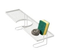 Support d'évier de cuisine - Support vertical pour robinet pour savon | Étagère d'évier de douche non montée - Pour salle de bain, douche, cuisine, comptoir, appartement, dortoir
