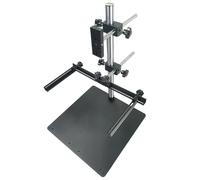 Support d'expérience de vision pour caméra industrielle avec support pliable de source de lumière et jauge de nivellement, plaque de base de 30,5 cm, aluminium aéronautique, pour laboratoire optique