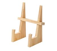 Support D'Exposition Pour Assiettes Décoratives En Bois - Chevalet Décoratif Pliable en Bois de Table | Présentoir à Assiettes Décoratif | pour Livre Photo Mariage Planche Apéritif Fête Cupcake