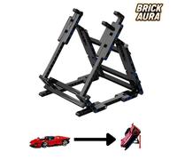 Support d'exposition pour LEGO® Ferrari Daytona 42143 - À monter soi-même - 90 pièces style Technic - 5 positions d'inclinaison