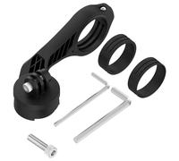 Support d'extension 2 en 1 pour ordinateur de vélo et caméra frontale compatible avec Garmin Edge, Varia Vue, Varia UT800/iGPSPORT/BlackBird/Magene/XOSS/Rockbros Support de guidon et tige de selle