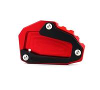 Support D'extension Béquille Latérale Béquille Moto Extension D'agrandisseur Pied Béquille Latérale pour D&UCATI pour Multistrada 950 1100 1200 1260 1200S 1260S V4 Coussin De Béquille Moto(A)