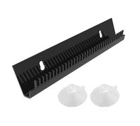 Support D'extension De Cheveux En Acrylique - 30x4x6cm Hangle D'extension De Cheveux Portable Support De Trame | Rack De Cintre Mural Avec Aspiration | Pour Le Lavage, Le Coiffage, Les Extensions De C