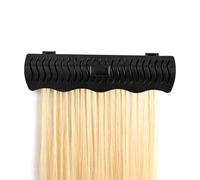 Support d'extension de cheveux - Outil d'organisateur suspendu | Rack de rangement de montage avec bords lisses pour le style des chevaux à cheveux, l'affichage de la perruque, le compté