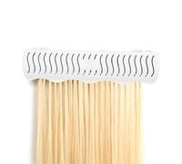 Support d'extension de cheveux - Support mural Extensions de cheveux | Outil de coiffure, support de perruque, grille d'affichage pour coiffer, colorier, souffler, ruban, clip