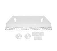 Support d'extension de cheveux, ventouse en acrylique, support de style, fixation murale, organisateur d'extension de cheveux (Blanche)