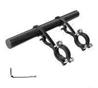 Support d'extension de guidon de vélo en alliage d'aluminium pour support de téléphone GPS léger tube de 25,4 mm (fibre de carbone)