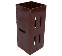 Support d'extension de poteau de clôture 100 mm x 100 mm Prise en main facile Treillis