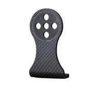 Support D'extension De Potence De Vélo En Carbone For GPS, Ordinateur De Vélo, Appareil Photo, Éclairage - Accessoires Vélo Noir 3K