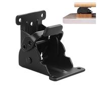 Support d'extension de verrouillage | Supports d'établi pliables avec vis | Supports de pieds de table pliants, charnière autobloquante pour table d'extension, pied de lit