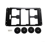 Support d'extension en métal pour boîte à outils avec capacité de charge de 40 kg, dispose d'une installation magnétique pour un placement et un retrait rapides sur les lits et les murs de camion