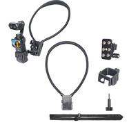 Support d'extension multifonction + sangle de cou pour Insta360 Luna Ultra, support de cou à dégagement rapide avec sangle de poitrine pour enregistrement vidéo POV Vlogging