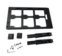 Support d'extension pliable en métal conçu pour boîte à outils Packout avec rail de guidage compatible avec des solutions d'espace de travail flexibles