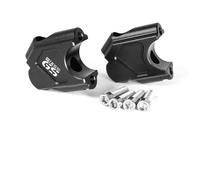 Support D'extension Réhausseur De Guidon pour Moto pour BMW R1200GS 2004-2007 Et R 1200 GS Adventure 2005-2007, avec Adaptateur De Fixation Et Rallonge. Kit Décalage Hauteur(Noir 1)