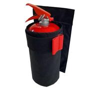 Support D'extincteur De Voiture - Sangle Élastique Oxford, Sac De Montage De Sécurité | Organisateur Universel De Coffre Automobile, Ceinture De Fixation À Boucle À Crochet À Dégagement Rapide Avec