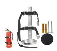 Support d'extincteur en acier inoxydable - Support mural pour extincteur de 1 kg à 2 kg, maison, voiture, camping-car, camion - 1 pièce