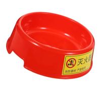 Support D'extincteur Lumineux en Plastique Rouge 2-4 Kg | Base de Rangement, Facile à Transporter Utiliser, Repérage Nocturne, pour Véhicule et Atelier Style Aléatoire