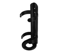 Support D'extincteur pour Véhicule en PVC Noir, Rangement Stable | Fixation Sécurisée pour Coffre de Voiture, Solution Solide, Usage Voiture et Flotte, Montage Mural Possible
