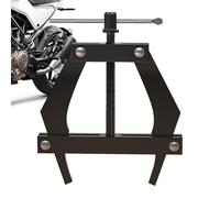 Support d'extracteur de chaîne - Disjoncteur de maillons en acier robuste, coupe-chaîne de moto, outil de réglage de la tension, dispositif d'alignement du pignon, kit d'entretien de maillons