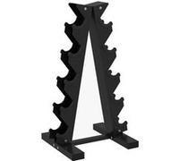 Sport Now Support d'haltères 5 niveaux Acier Charge 100 kg 35x33x66 cm Noir