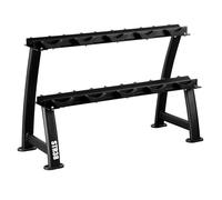 Support d'haltéres à double niveau HMS PREMIUM STR38 Noir 53 cm
